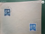 Un plic cu timbre . Plicuri si circulatii cu timbre Romania Regalitate