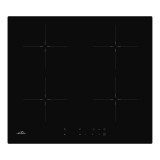Plita cu inductie incorporabila ETA 579190000, 4 zone de gatit, Booster, 7.4Kw, Touch control, 60 cm, negru