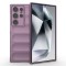 Husa Wave din Silicon compatibila Samsung Galaxy S24 Ultra Anti-Shock, Mov