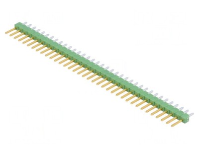 Conector drept 36 pini 2,54mm AMPMODU MOD II tată foto