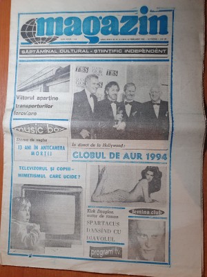 ziarul magazin 12 februarie 1994-art richard gere sin cindy crawford foto