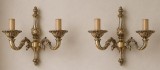 Superb set de aplice din bronz masiv in stilul francez Louis