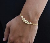 Bratara Din Argint Aurie -- BILUTE -- Placata Aur ARG61E, Argintboutique