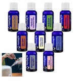 Cumpara ieftin SET 9 uleiuri esentiale 100% PUR +difuzor mic-15 ml fiecare cu difuzor mic -STAR, Amazingoils TOUCH THE SENSES