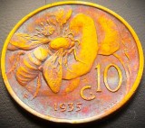 Cumpara ieftin Moneda istorica 10 CENTESIMI - ITALIA, anul 1935 * cod 5421 - patina frumoasa