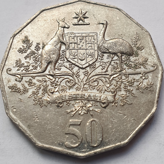 50 cents 2001 Australia, 100th Anniversary of Federation - Australia, km#491,1