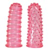 Set 2 Degetare Clitofing Lustfingers Soft + Bumpy, Roz