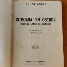 Jules Verne - Comoara din ostrov - volume colegate - (Ed. Cugetarea)