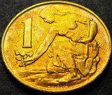 Moneda 1 COROANA - RS CEHOSLOVACIA, anul 1990 * cod 2000 D = patina frumoasa
