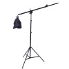 Brat macara extensibil, filet universal 1 4 si trepied reglabil de 200 cm inaltimea maxima