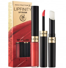 Ruj de buze rezistent la transfer Max Factor Lipfinity, 127 So Alluring 2.3 ml + 1.9 g foto