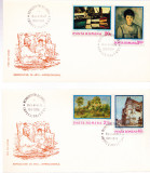 TSV - PLICURI 1974 FDC LP 839 REPRODUCERI DE ARTA - IMPRESIONISMUL