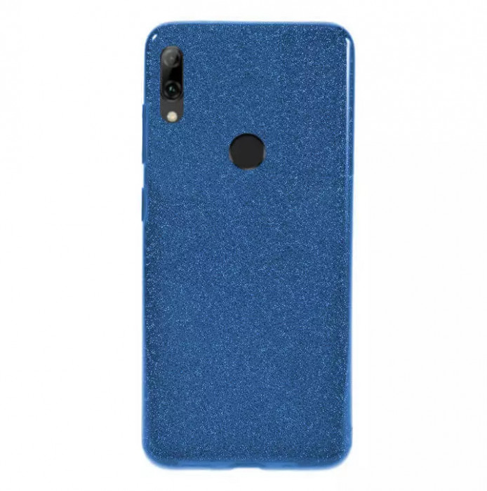 Husa Huawei P Smart 2019 Sclipici Albastru Silicon