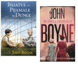 Pachet (2 carti) John Boyne: 1. Baiatul cu pijamale in dungi; 2. Ruinele timpului - John Boyne