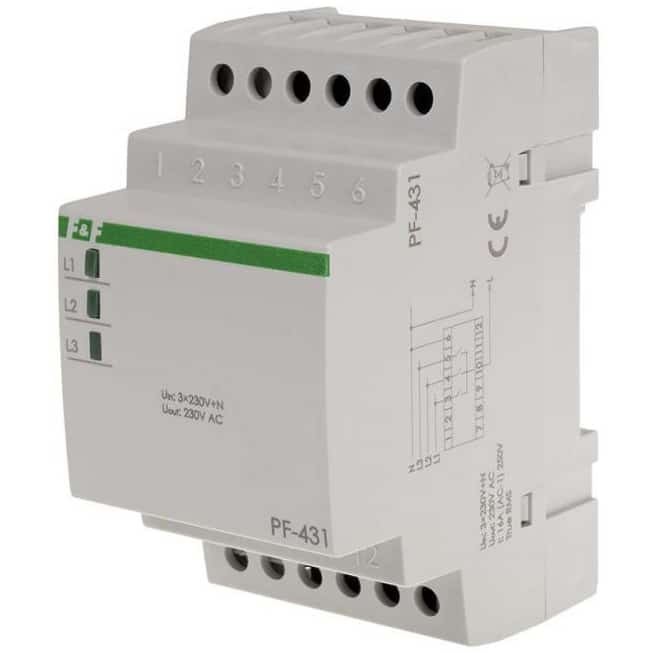 Releu Monitorizare Tensiune DIN IP20 PF-431