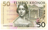 Suedia 50 Kronor 2 000 P-62 UNC