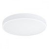Lustră De Tavan Onyx Alb Aluminiu 1 Bec Rotund Minimalist De Interior