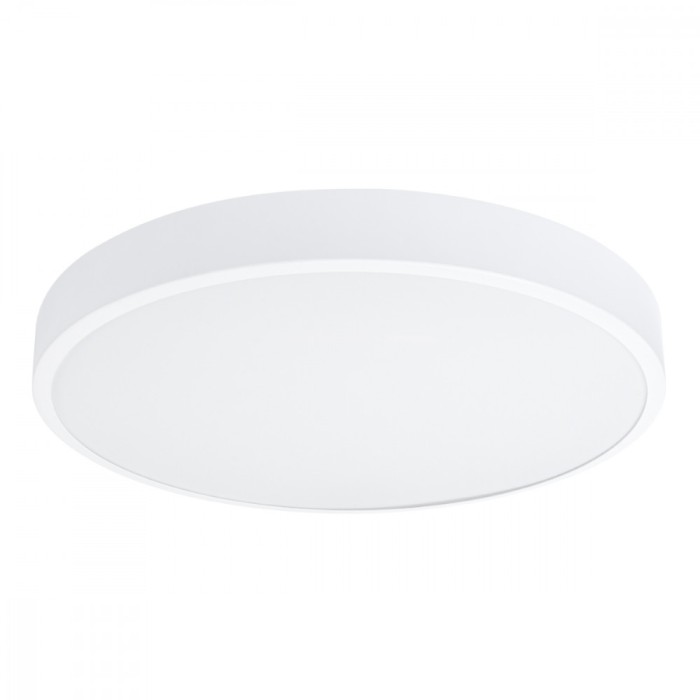 Lustră De Tavan Onyx Alb Aluminiu 1 Bec Rotund Minimalist De Interior