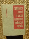 Dictionar tehnic ceh - roman, roman - ceh