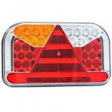Lampa Spate LED 6 Functii FT-170-L, 12-36V, Stanga, Universala (Tractor, Camion), Omologare E9
