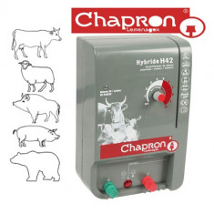 Aparat gard electric pentru animale salbatice Chapron HYBRIDE H42, 220V 12V, 4.25 J foto