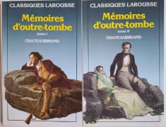 Memoires d&amp;#039;outre-tombe (2 volume) ? Chateaubriand foto
