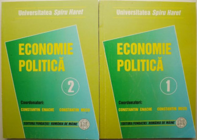 Economie politica (2 volume) &amp;ndash; Constantin Enache foto