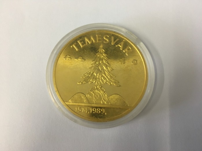 Medalie comemorativă Timisoara 1514-1989