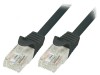 Cabluri Patch U/UTP 6 litat CCA PVC negru 5m 24AWG, Logilink