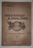 Carte veche Religie Ion Dinu Viata si activitatea Sfantului Apostol Andrei