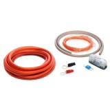 Audio System Set de cabluri de alimentare de &icirc;nalta calitate OFC 20mm&sup2; 5m rosu + 1m antracit CarStore Technology