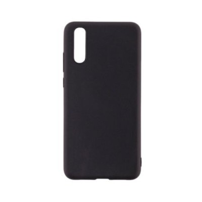 Husa Ultra Slim Samsung Galaxy A7 2018 Silicon Negru foto