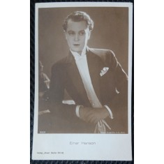 Carte Postala, Einar Hanson, actor suedez, 1899-1927