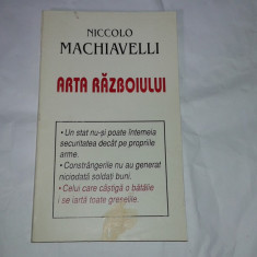 NICCOLO MACHIAVELLI - ARTA RAZBOIULUI
