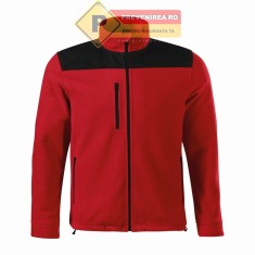 Jachete polar unisex rosu pentru protectie foto