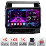 Navigatie Toyota Land Cruiser V8 L200 2009-2020 dedicata Android radio gps internet 4+64 InCell Display 1K kit-381-type-b+EDT-E210-RK_ CarStore Techno