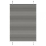 vidaXL Jaluzea plisată Antracit 95x150 cm Lățime țesătură 94,4 cm