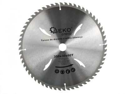 Disc pentru lemn, 350x30x60T, Geko G78152 foto