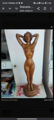 Statutes nud antica foto