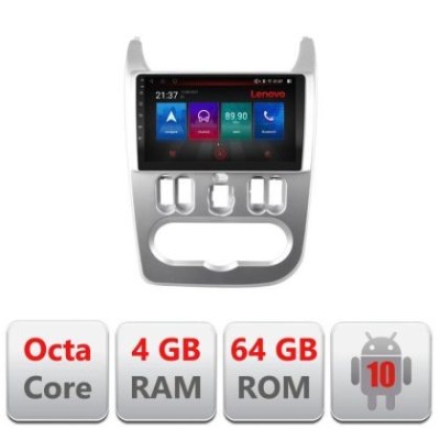 Navigatie Dacia Duster 2010-2012 E-099 Octa Core cu Android Radio Bluetooth Internet GPS WIFI DSP 4+64GB 4G CarStore Technology foto