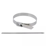 Cleme coliere din otel inoxidabil, 7.9x360mm, ss304, 20