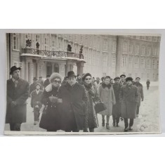 PRAGA , FOTOGRAFIE DE GRUP , DECEMBRIE , 1969