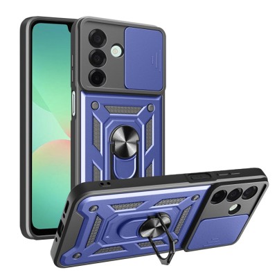 Husa Samsung Galaxy A26 5G protectie camera Techsuit CamShield Series, albastru foto