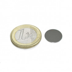 Magnet neodim disc Ø15&#215;0,8 mm, putere 600 g, N42