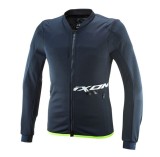 Cumpara ieftin Geaca (jacheta) tip armura motociclete barbati Racing/Roadster Ixon vara model Arma MS culoare: navy (albastru)/alb/galben (geaca tip armura), L