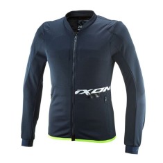 Geaca (jacheta) tip armura motociclete barbati Racing/Roadster Ixon vara model Arma MS culoare: navy (albastru)/alb/galben (geaca tip armura), XL