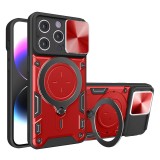Husa iPhone 14 Pro Asteroid GSM CamGuard Pro, rosu