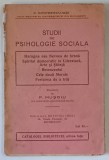 STUDII DE PSIHOLOGIE SOCIALA de P. MUSOIU