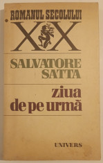 Salvatore Satta - Ziua de pe urma foto