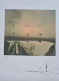 Litografie Salvador Dali semnata olograf Dali, originala